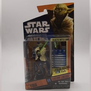 Star Wars Saga Legends Yoda Galactic Battle Game SL13 New In Box - Hasbro